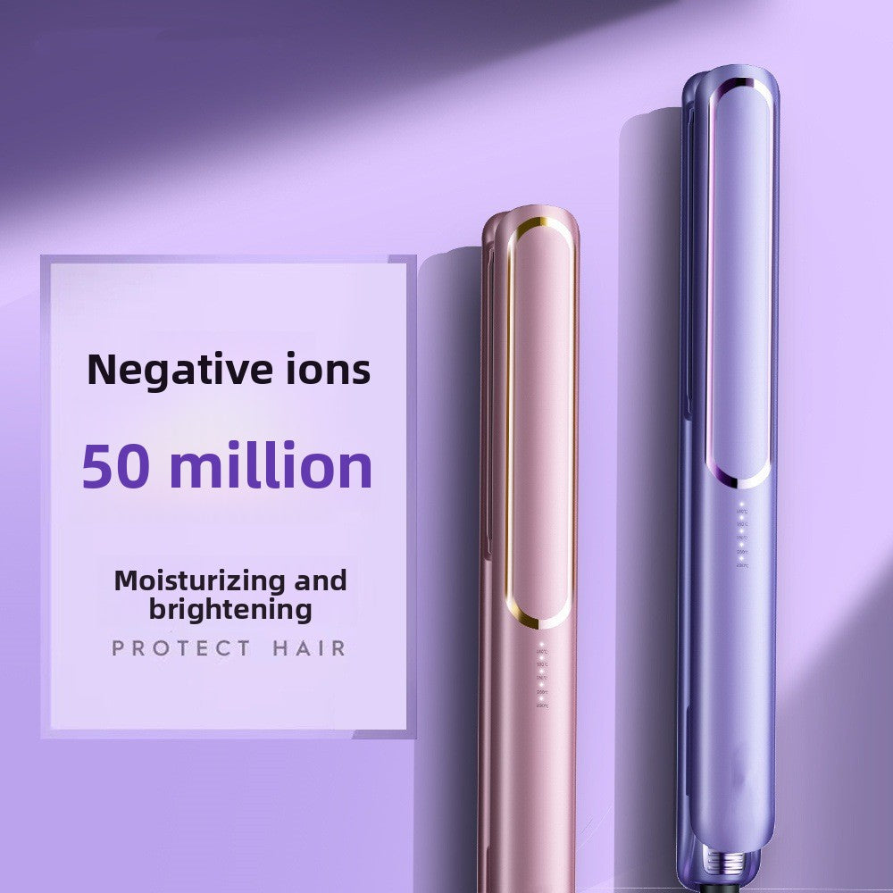 Mini 2-in-1 Hair Straightener & Curler | Travel-Size Ceramic Styler