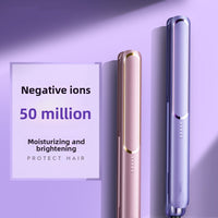 Mini 2-in-1 Hair Straightener & Curler | Travel-Size Ceramic Styler