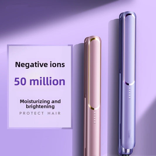 Mini 2-in-1 Hair Straightener & Curler | Travel-Size Ceramic Styler