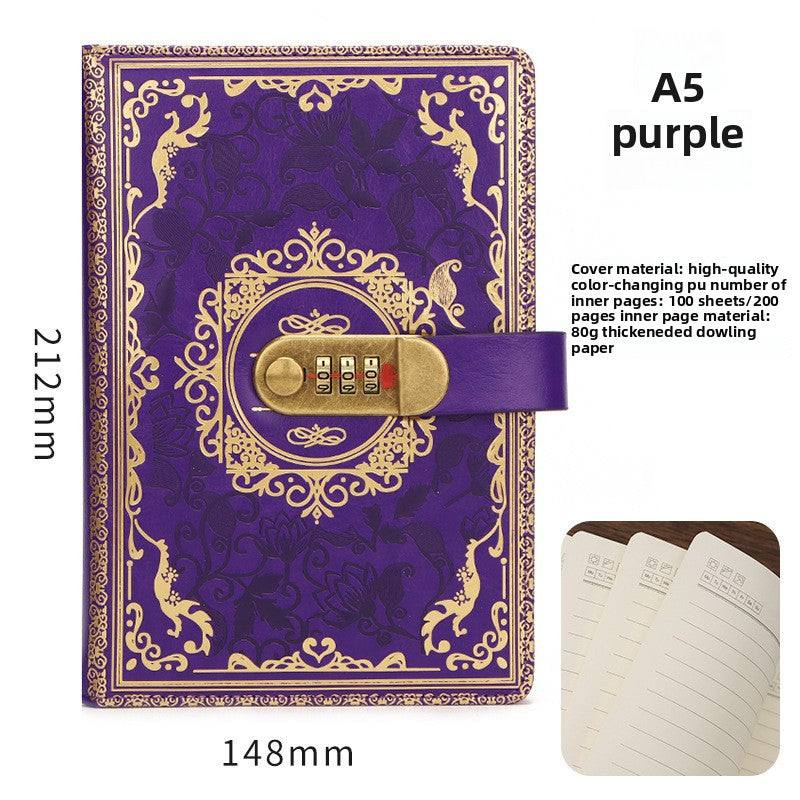 Vintage Password Journal