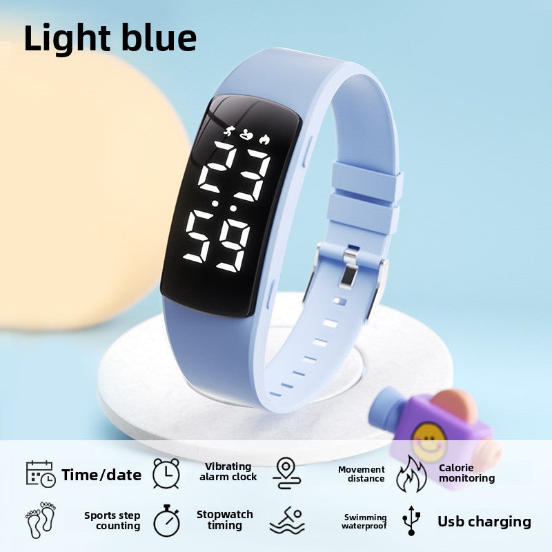 Kids Digital Sports Watch ? Waterproof & USB Rechargeable