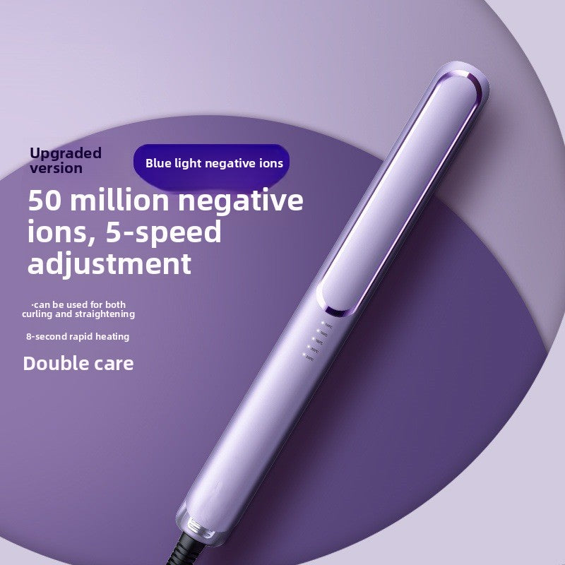 Mini 2-in-1 Hair Straightener & Curler | Travel-Size Ceramic Styler