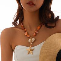 Boho Starfish Shell Necklace