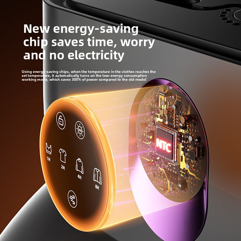 Portable Electric Clothes Dryer - Quick Drying, Compact & Foldable Design