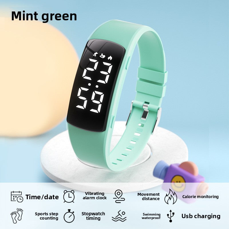 Kids Digital Sports Watch ? Waterproof & USB Rechargeable