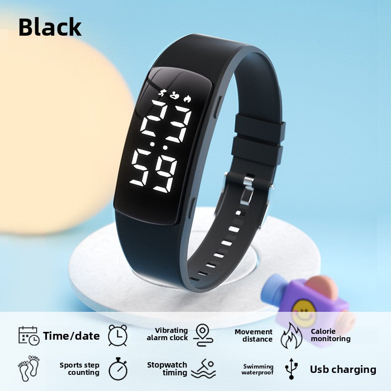 Kids Digital Sports Watch ? Waterproof & USB Rechargeable