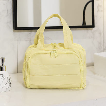 Large Capacity Portable Nylon Cosmetic Bag