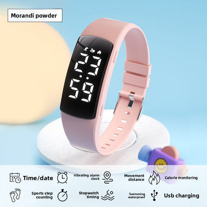Kids Digital Sports Watch ? Waterproof & USB Rechargeable