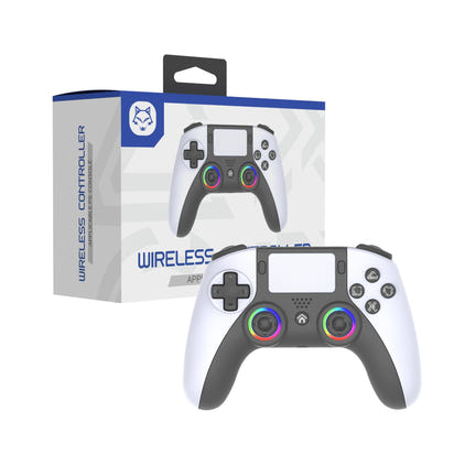 Wireless Controller for PS5 Console | Bluetooth Gamepad | RGB Lighting | White