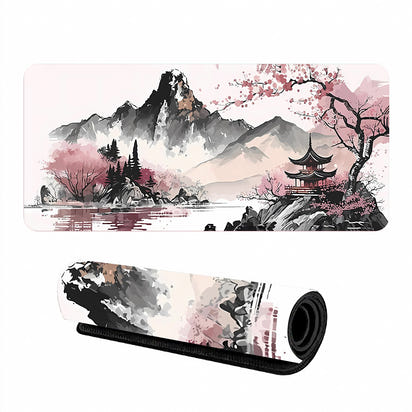 Large Sakura Mouse Pad Desk Mat Non-Slip Rubber Gaming Office 3mm