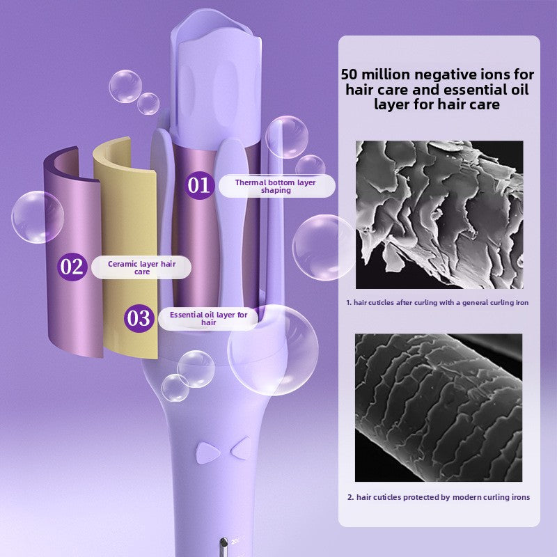 Automatic Hair Curler | One-Touch Ceramic Curling Iron 32mm