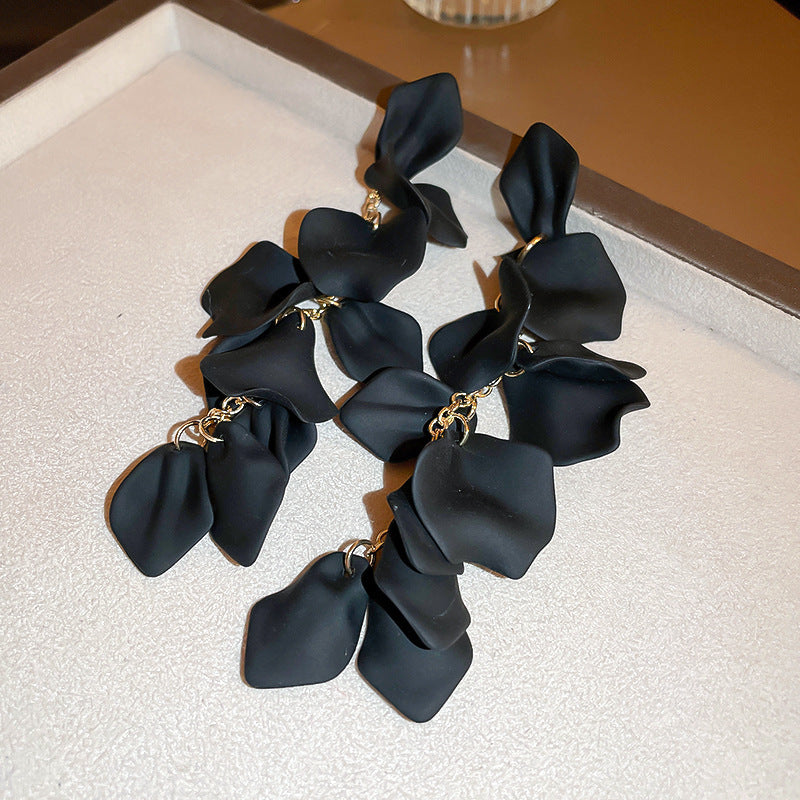 Floral earrings