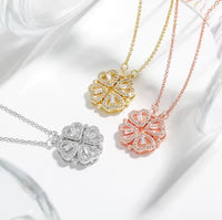 Four Leaf Clover Necklace & Gift Box