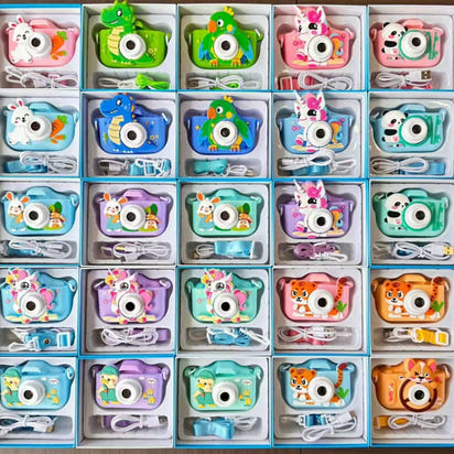 Kids Digital Camera with Games – Cute Cartoon Children’s Camera Toy
