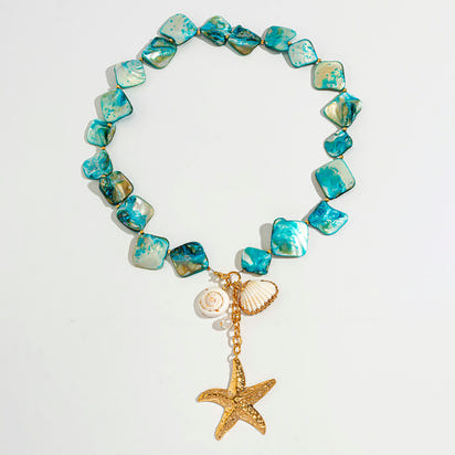 Boho Starfish Shell Necklace