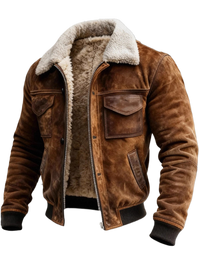 Retro Multi-Pocket Fleece Jacket
