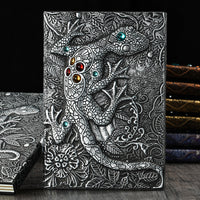 Lizard Gecko Hardcover Writing Notepad