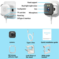 Smart Home WiFi Security Camera with Night Vision
