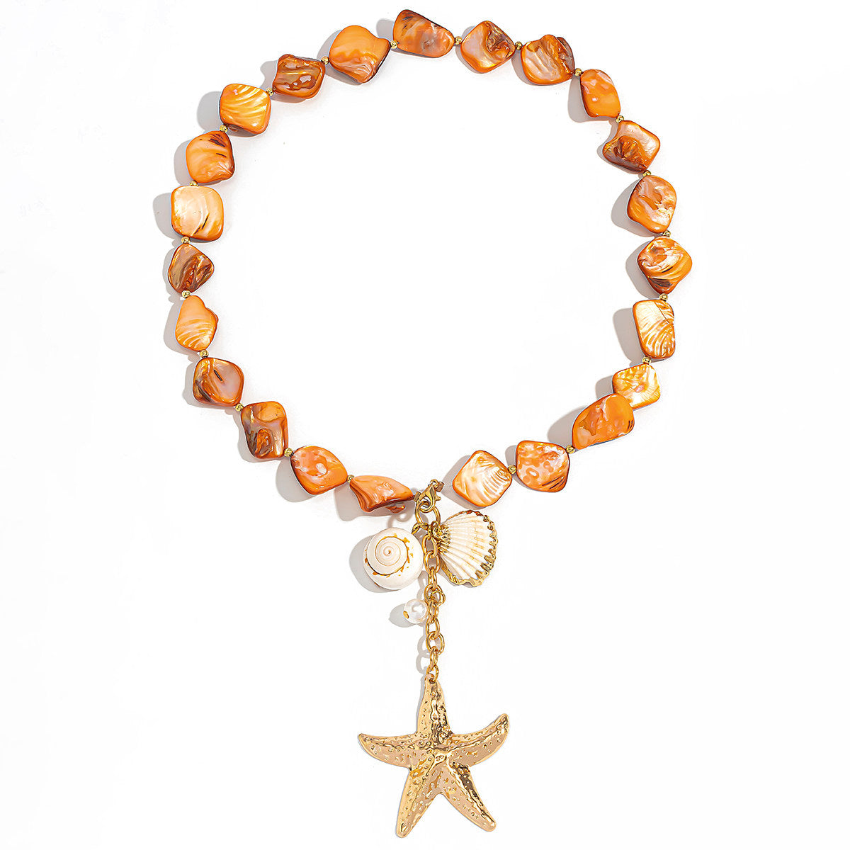 Boho Starfish Shell Necklace