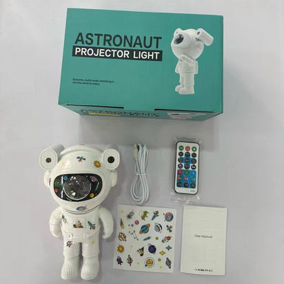 Astronaut Galaxy Projector LED Night Light Aurora Lamp w/ Remote USB