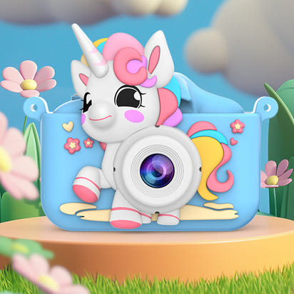 Kids Digital Camera with Games – Cute Cartoon Children’s Camera Toy