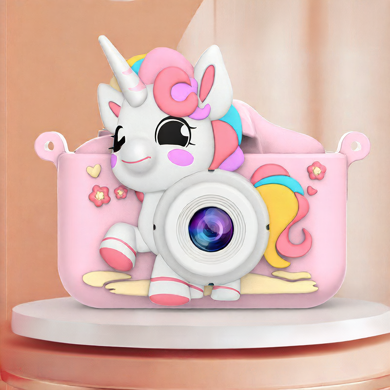 Kids Digital Camera with Games – Cute Cartoon Children’s Camera Toy