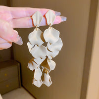 Floral earrings