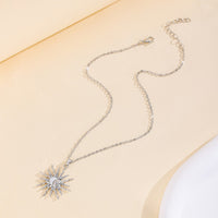 Sun Moon Star Pendant Necklace | Gold or Silver Celestial Jewellery