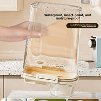 Airtight Rice Storage Container with Measuring Scale (1.8L–3L)