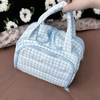 Large Capacity Portable Nylon Cosmetic Bag