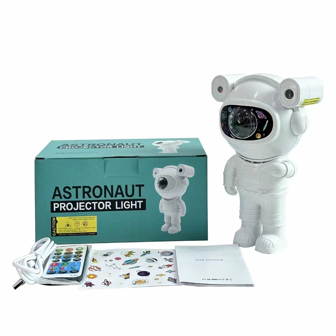 Astronaut Galaxy Projector LED Night Light Aurora Lamp w/ Remote USB