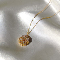 Four Leaf Clover Necklace & Gift Box