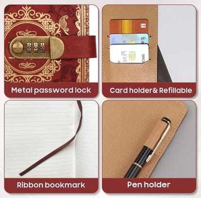 Vintage Password Journal