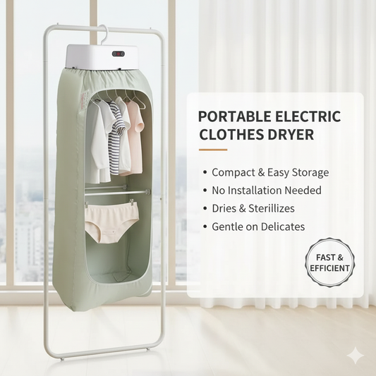 Portable Dryer – Smart Heat + UV Clean Technology