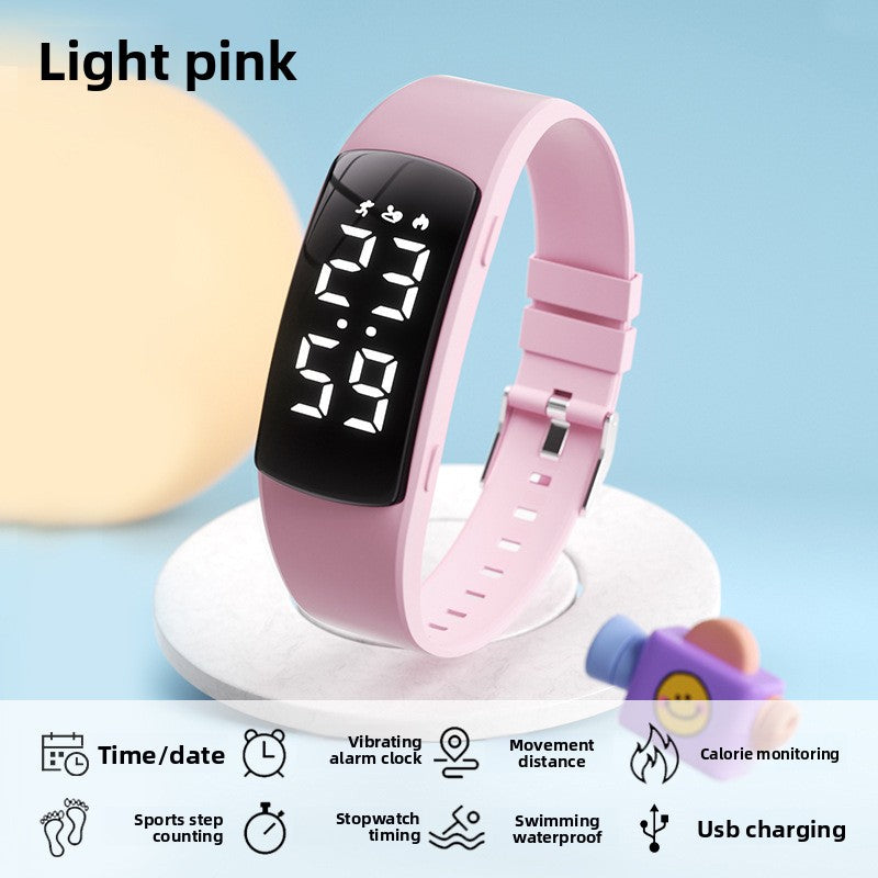Kids Digital Sports Watch ? Waterproof & USB Rechargeable