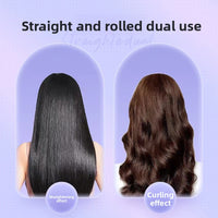 Mini 2-in-1 Hair Straightener & Curler | Travel-Size Ceramic Styler