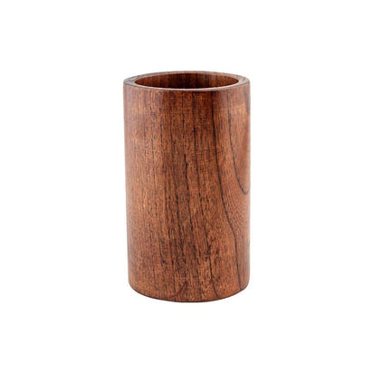 Wooden Kitchen Utensil Set with Holder | Eco Friendly Cooking Spoons & Spatulas