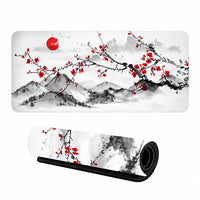 Large Sakura Mouse Pad Desk Mat Non-Slip Rubber Gaming Office 3mm