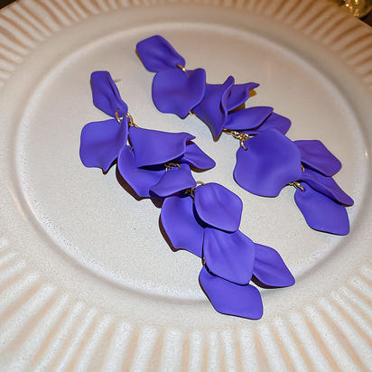 Floral earrings