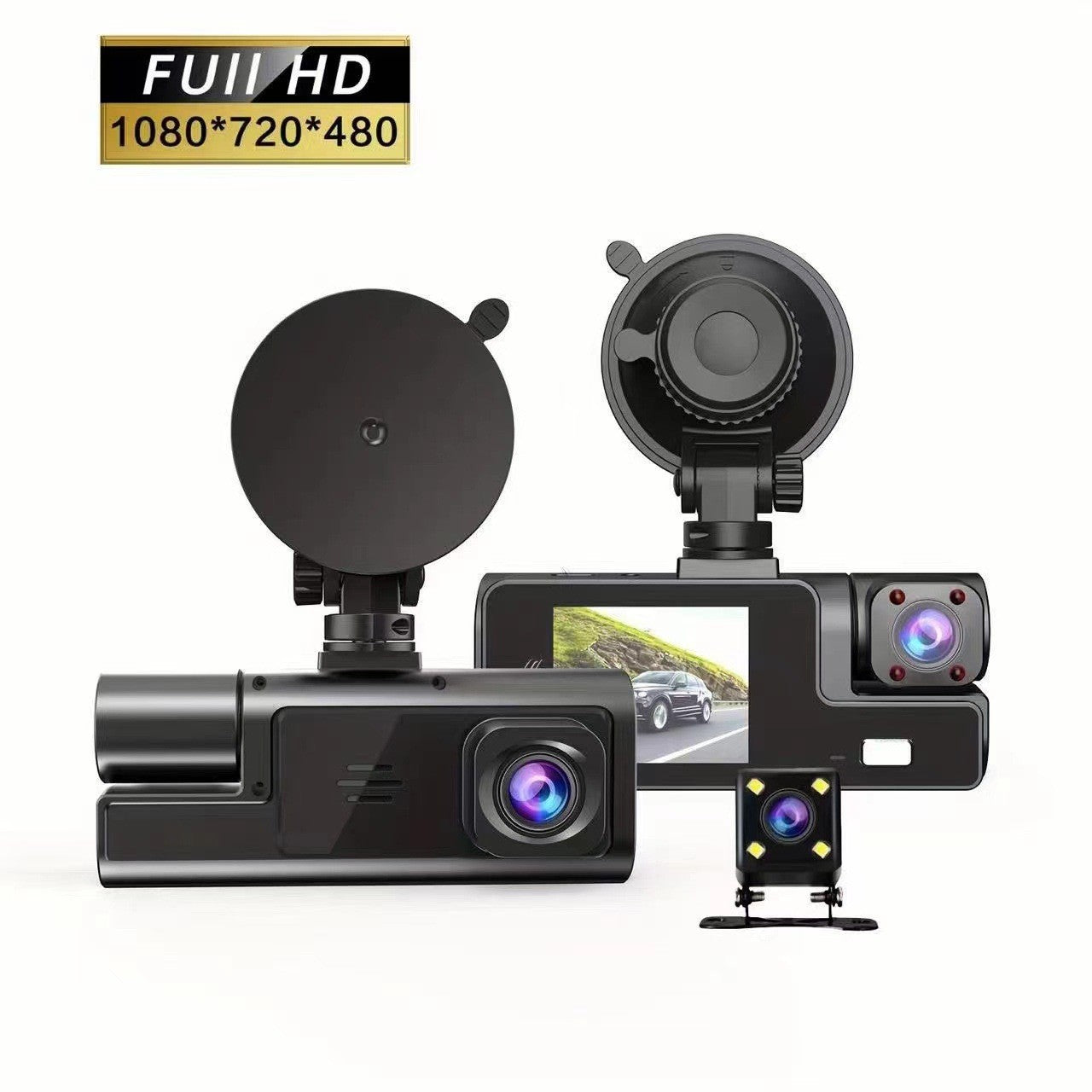 WiFi Dash Cam Front & Interior or Triple Camera | Night Vision | Parking Mode