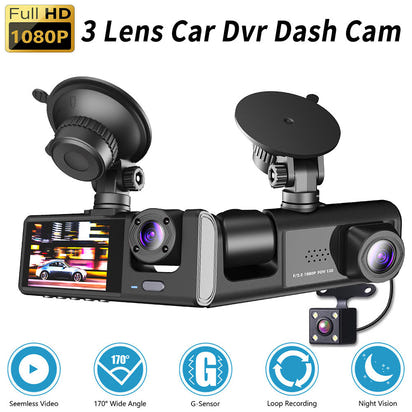 WiFi Dash Cam Front & Interior or Triple Camera | Night Vision | Parking Mode