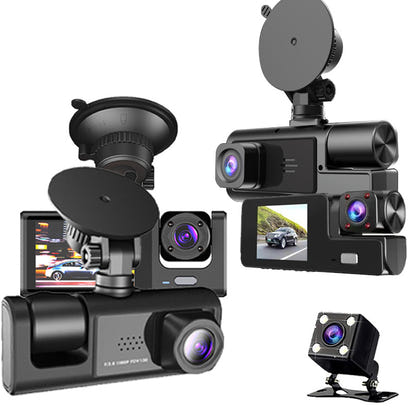 WiFi Dash Cam Front & Interior or Triple Camera | Night Vision | Parking Mode