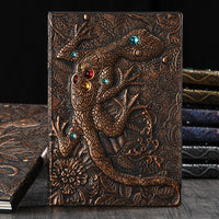 Lizard Gecko Hardcover Writing Notepad