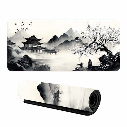 Large Sakura Mouse Pad Desk Mat Non-Slip Rubber Gaming Office 3mm