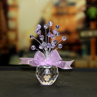 Crystal Apple Glass Ornament