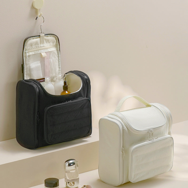 Minimalist Waterproof Hanging Toiletry Bag ? Large Travel Wash Bag