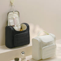 Minimalist Waterproof Hanging Toiletry Bag ? Large Travel Wash Bag