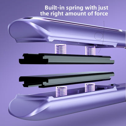 Mini 2-in-1 Hair Straightener & Curler | Travel-Size Ceramic Styler