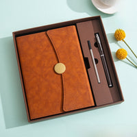 A5 Custom Imitation Leather Notebook Gift Set 2