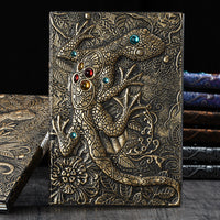 Lizard Gecko Hardcover Writing Notepad